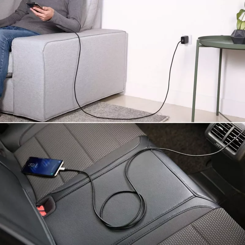 CB-CD6 Ultrafast Braided Quick Charge USB C - USB C 2m