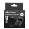 Baterijų įkroviklis QOLTEC Charger AGM GEL STD 6V 1A 6V švino-rūgštinėms baterijoms, AGM ir gelio