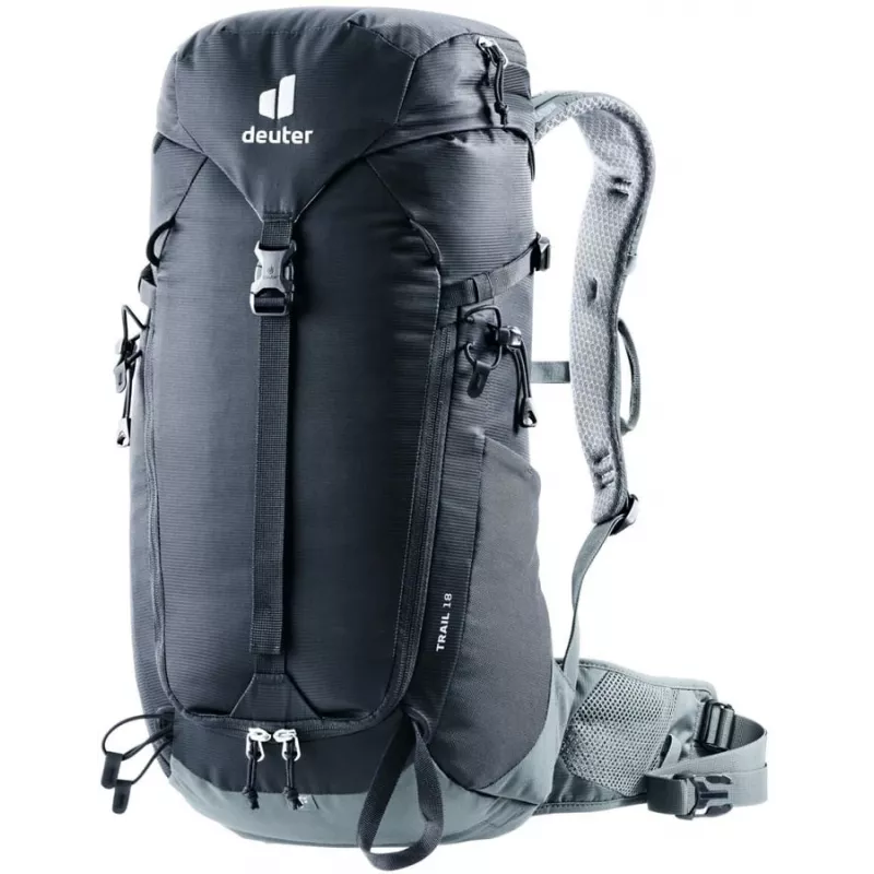 Kuprinė DEUTER Trail 18 I — dieninė kuprinė, 18 L, juoda/skalūno