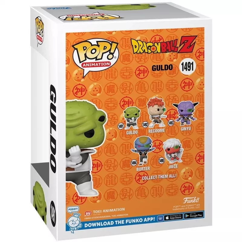 FUNKO POP Animation Guldo - kolekcinė figūrėlė - Anime & Manga - 150 g (143278)