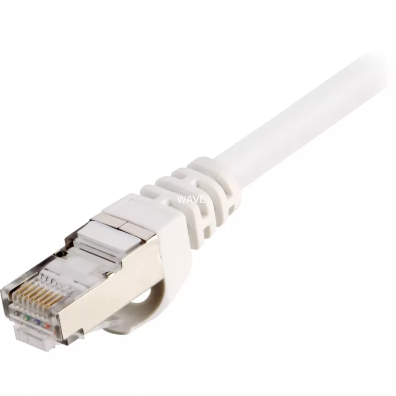 Tinklo kabelis Sharkoon RJ45 CAT.6 SFTP Baltas 15.0m