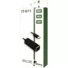 Inter-Tech Argus IT-811 - tinklo adapteris - USB-C - Gigabit Ethernet - juoda (88885438)