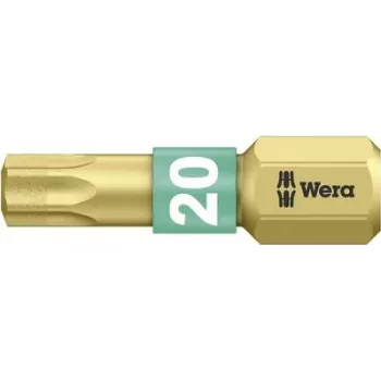 Torx antgalis Wera T20, 6,3 mm 1/4 colio šešiabriaunis, DIN 3126-C