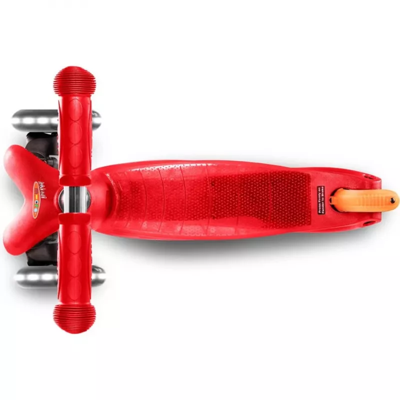 Mini Micro Classic Raudona (LED) scooter