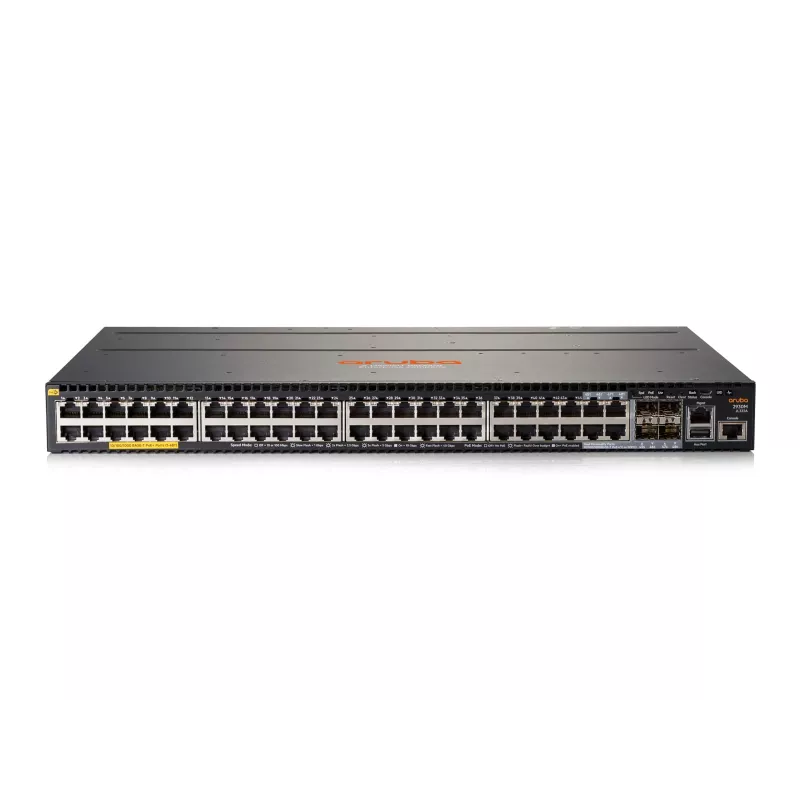 HPE Aruba Networking 2930M 48G POE+ 1 lizdas - jungiklis - L3 - valdomas - 44 x 10/100/1000 (PoE+) + 4 x Combo Gigabit-SFP - montuojamas į stelažą - PoE+ - be maitinimo šaltinio (1440 W)