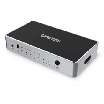 HDMI vaizdo jungiklis Unitech V1110A 4K 1.4b 5V 1A