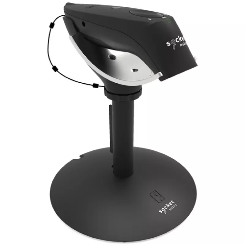 Rankinis brūkšninių kodų skaitytuvas Socket Mobile S740 — 1D/2D LED, Bluetooth, NiMH AA, 10 m diapazonas, juodas