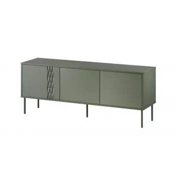 Cama RTV 3D TRESSE Spintelė 150x40x55 matinis žalias