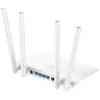 Stalinis maršrutizatorius Cudy WR1200 dviejų juostų Wi‑Fi 5 (802.11ac) 867 Mbit/s, 4x RJ‑45 LAN, baltas