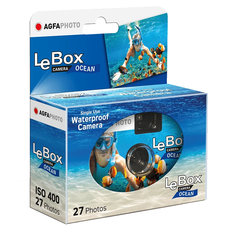 AgfaPhoto Le Box Ocean - vienkartinis fotoaparatas