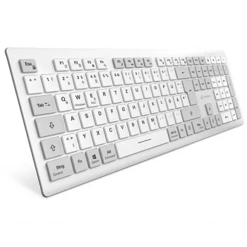 Sharkoon OfficePal K30W White DE-Layout Rubberdome (4044951042340)