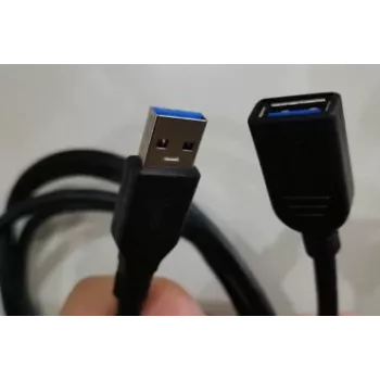 Microconnect MC-ITH-USB3AAF-002 USB kabelis USB 3.2 Gen 1 (3.1 Gen 1) 1,8 m USB A juodas