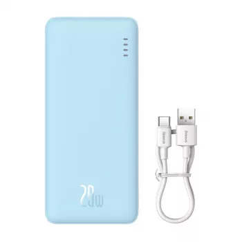 Baseus Airpow ličio polimero (LiPo) 20000 mAh mėlyna
