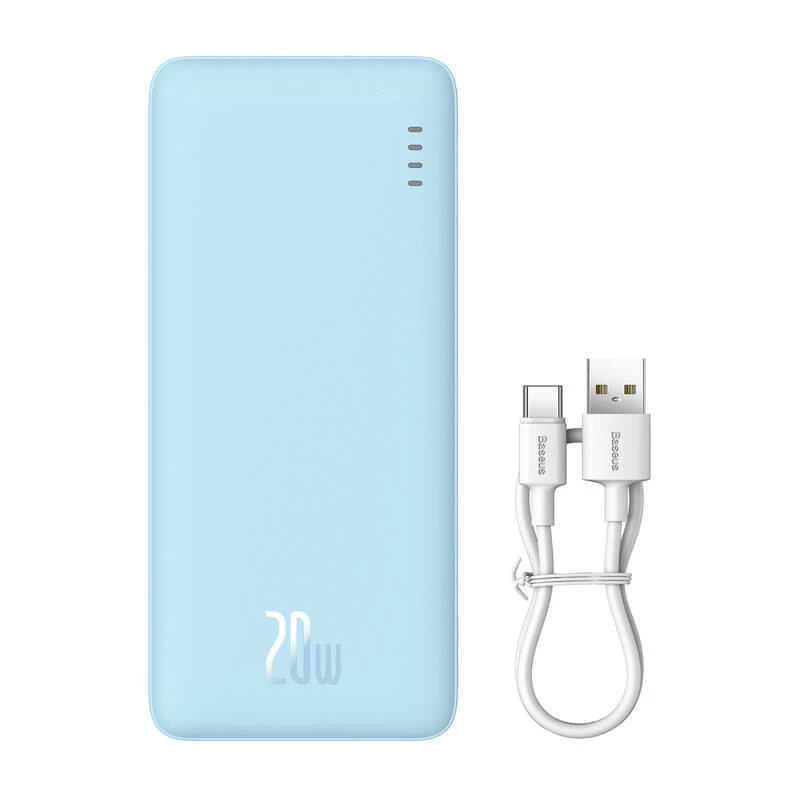 Baseus Airpow ličio polimero (LiPo) 20000 mAh mėlyna