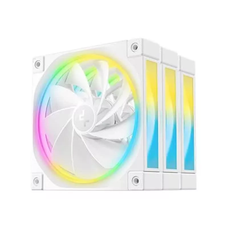 DeepCool FL12R WH ARGB 120mm korpuso ventiliatoriai, 3 vnt.