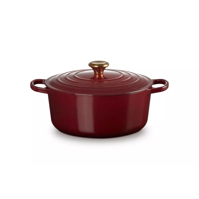 Le Creuset 21177289494441 puodas 6,7 l apvalus raudonas