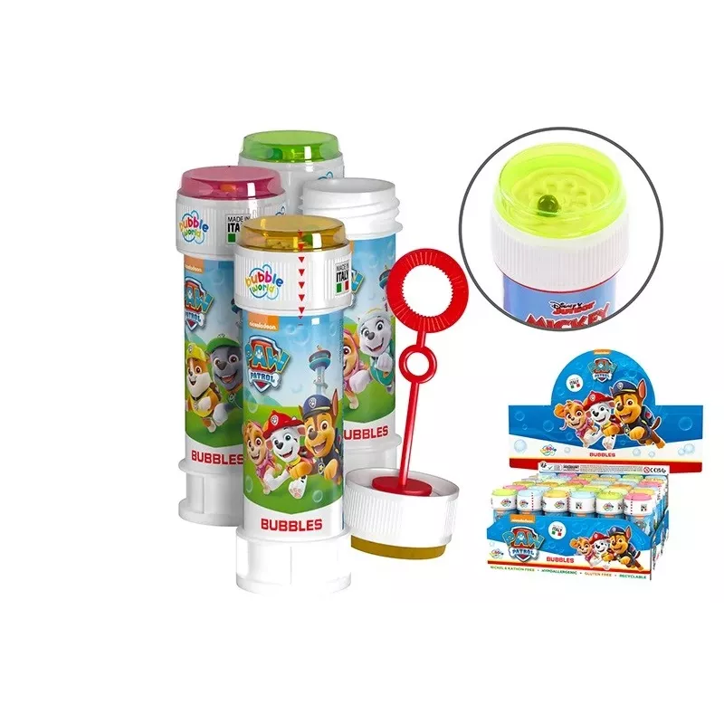 Muilo burbulai 60 ml Paw Patrol demonstracinė pakuotė 36 vnt.