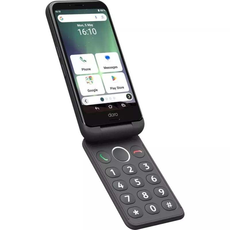 Išmanusis telefonas Doro Aurora A10 4,5 colio 4GB 64GB juodas