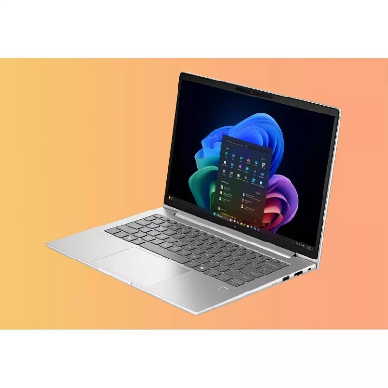HP EliteBook 6 G1q Notebook Next Gen AI - 177° vyrių dizainas - Snapdragon X Plus X1P-42-100 - Win 11 Pro - Qualcomm Adreno - 32 GB RAM - 1 TB SSD NVMe - 35,6 cm (14 colių)