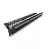 DIGITUS Professional DN-91624U - pataisų skydelis - RJ-45 X 24 - juoda, RAL 9005 - 1U (19 inch)