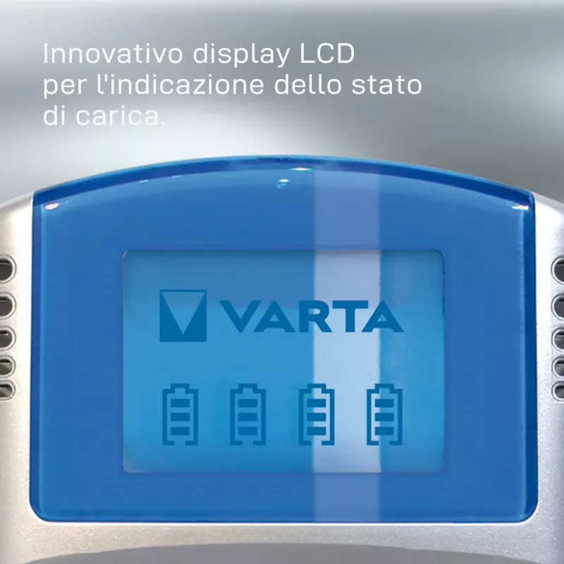 Baterijos įkroviklis Varta POWERLCD