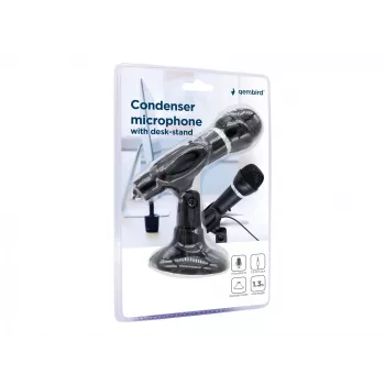 MIKROFONAS KONDENSATORINIS / STALINIS STOVAS MIC-D-04 GEMBIRD