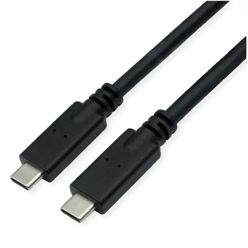 USB laidas ROLINE 11.02.9065 USB 3.2 Gen 2 3m USB C juodas