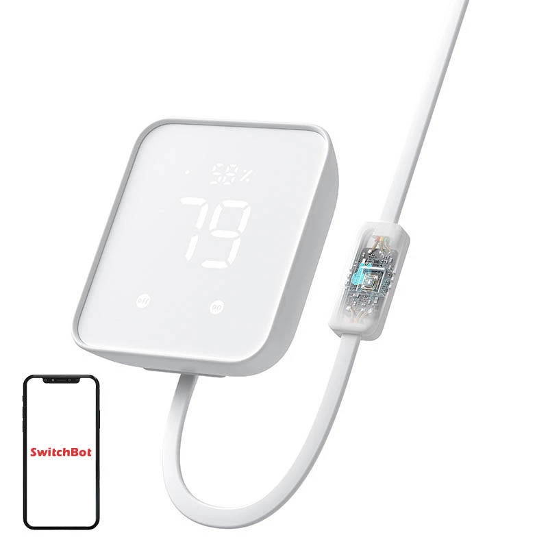 Išmaniųjų namų centras SwitchBot W3202100 — „Wi‑Fi“ ir „Bluetooth“ tinklų sietuvas, skirtas „SwitchBot“ įrenginiams