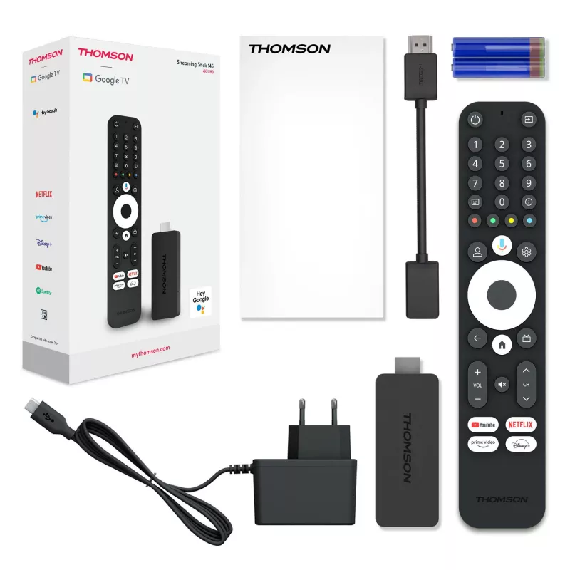 TV priedas laikmena Google TV 4K/145 Thomson