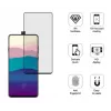 Grūdinto stiklo ekrano apsauga Tellur, skirta Samsung Galaxy A90, 2.5D, pilno klijavimo, juoda