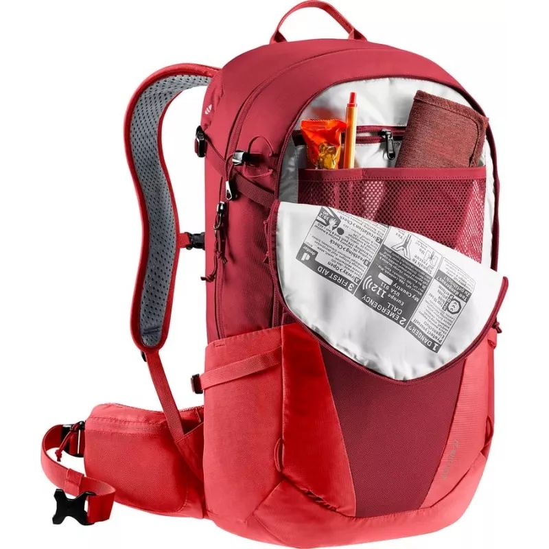 Deuter Futura 27 moterų žygių kuprinė raudona