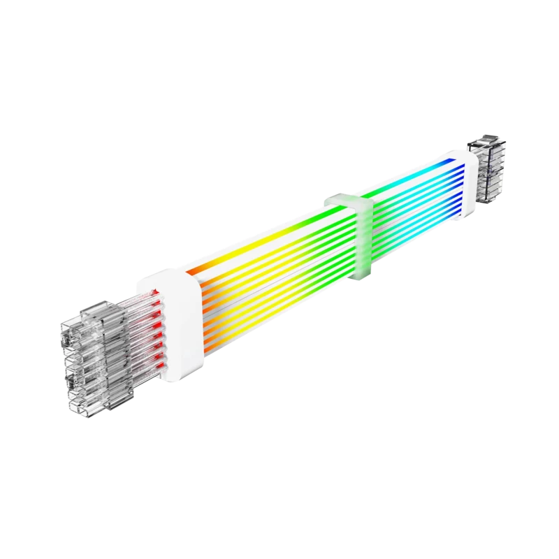 Gamemax | PSU Extension kabelis | VGA/CPU 2x8PIN-B | White