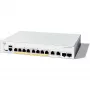 CISCO Catalyst 1200 8 prievadų komutatorius / PoE+ su 120 W galios biudžetu / 2 x 1G SFP aukštyninės jungtys (C1200-8FP-2G)