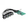 Delock PCI Express plokštė > 8x Serial R