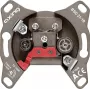 TV ir radijo lizdas Axing BSD 21-10 Rudas 68x35x68 mm