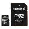 ATMINTIES MIKRO SDHC 16 GB C10/Su adapteriu 3433470 INTENSO