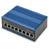 Nevaldomas komutatorius Digitus DN-651121 8 prievadų Gigabit Ethernet PoE