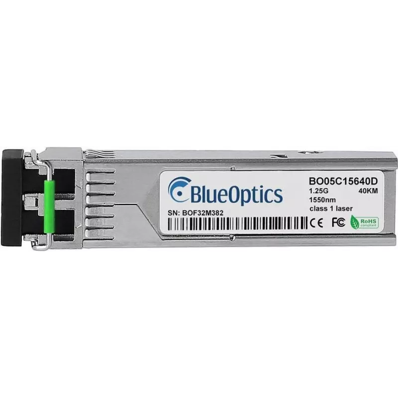 SFP siųstuvo-imtuvo modulis BlueOptics SFP-GE-LH40-SM1550-BO 1250 Mbit/s 1550 nm