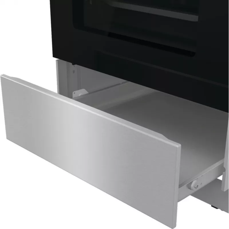 Gorenje GKS5C71XF Laisvai pastatoma viryklė su orkaite, sidabrinė