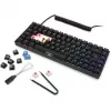 Sharkoon SKILLER SGK50 S3 klaviatūra, žaidimų, USB, QWERTZ, vokiška, juoda
