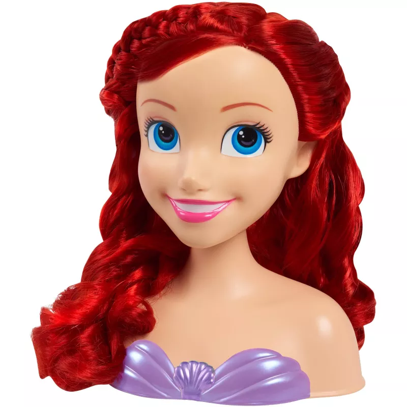 Disney Princess - Ariel Styling Head, makiažo ir šukuosenų galva