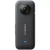 Veiksmo kamera Insta360 X3 — 72 MP, 5K Ultra HD (5760×2880), 100 fps, CMOS, Wi‑Fi, įmontuotas ekranas, MicroSD, 0,508 kg, juoda