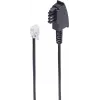 telefono laidas ShiverPeaks BS70000-3 3 m juodas TAE F RJ-11