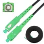 Extralink Patchcord SC/APC-SC/APC plokščias drop vienmodis simplex G.657A2 100m
