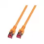 EFB-Elektronik RJ45 komutacinis kabelis Cat.6 S/FTP LSZH oranžinis 2m Gamintojas: EFB Elektronik (K5516.2)