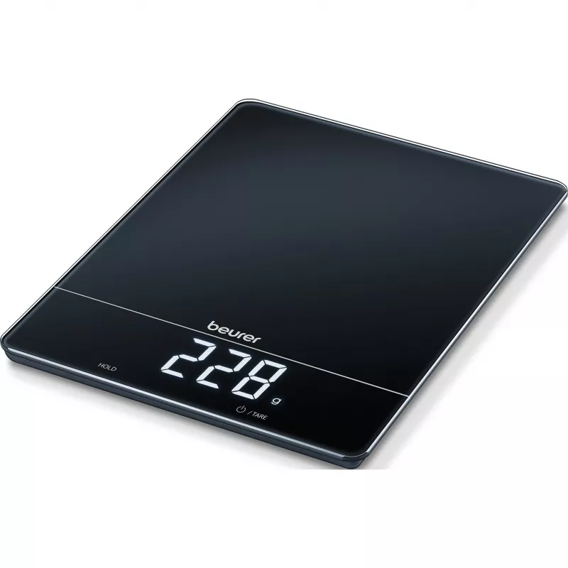 Virtuvinės svarstyklės Beurer KS 34 juodos maks. 15,0 kg KS34XL Beurer