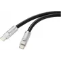 Renkforce USB-C® laidas USB 2.0 USB-C® kištukas, USB-C® kištukas 1,00 m juodas RF-6056872 (RF-6056872)