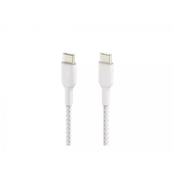 Pintas laidas USB-C USB-C 1 m baltas