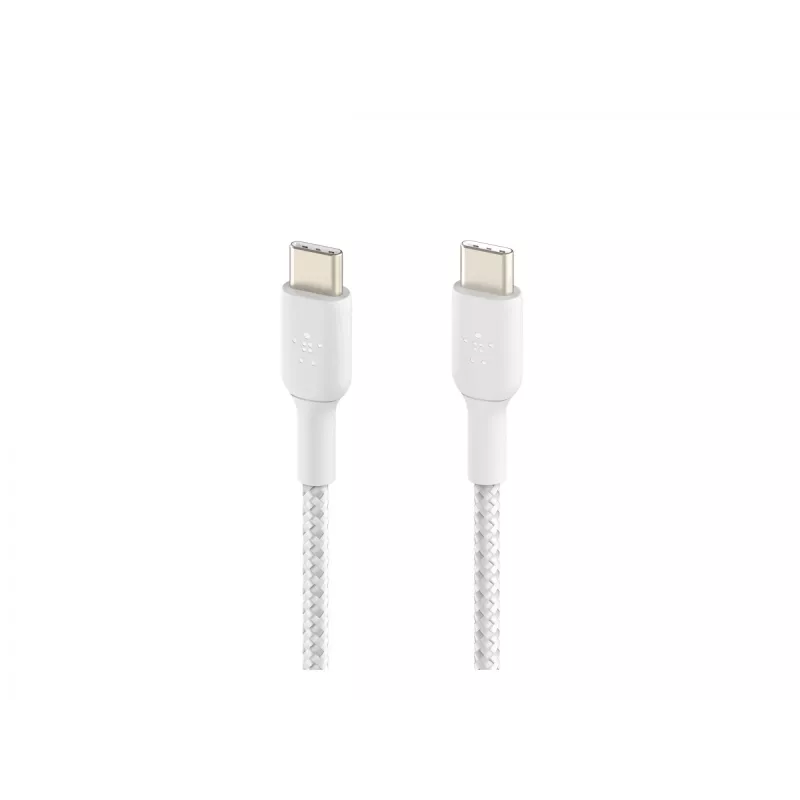 Pintas laidas USB-C USB-C 1 m baltas