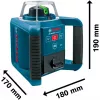 Rotacinis nivelyras Bosch GRL 300 HVG Professional 300 m atstumas 0,1 mm/m tikslumas